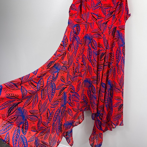 Alexis for Target Botanical Tie Dress Sz XL NWT - Picture 5 of 10